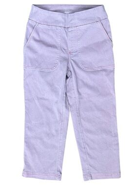 🌸2/$12🌸 Up! Pull On Stretch Capri Pants Pink Size XS